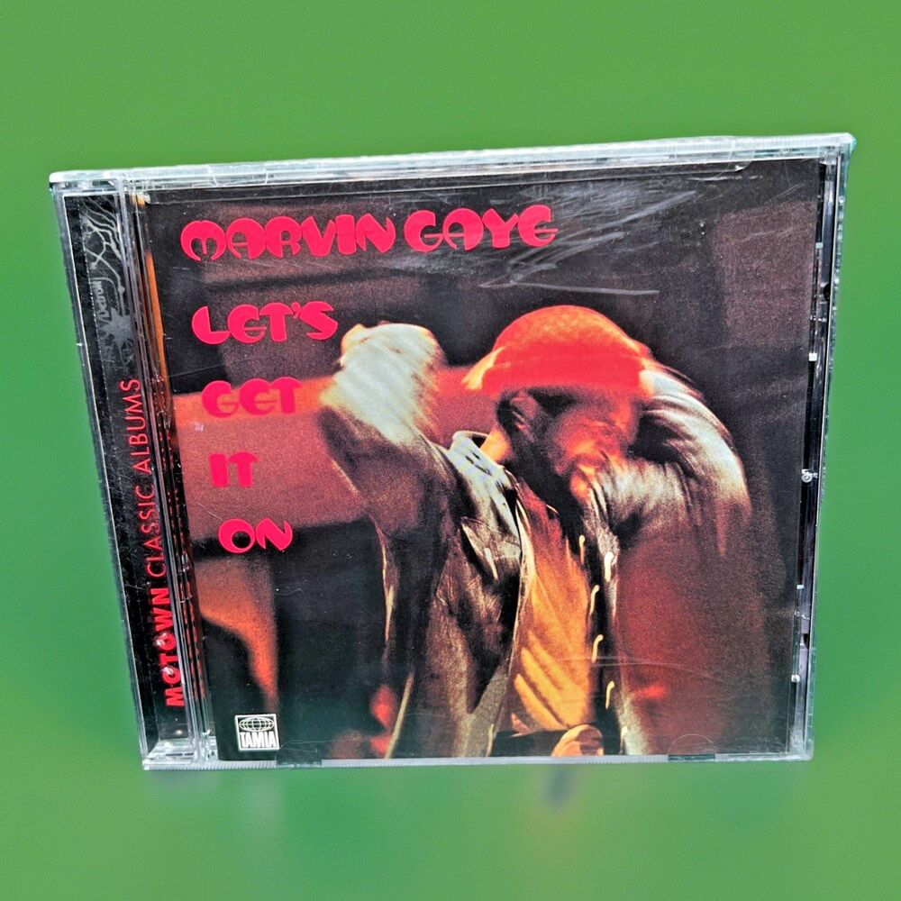 Marvin Gaye Let's Get It On CD Album Motown 1998 1973 Remaster R&B Soul Funk